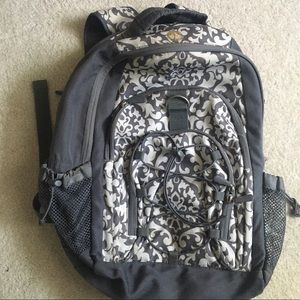 Patterned backpack